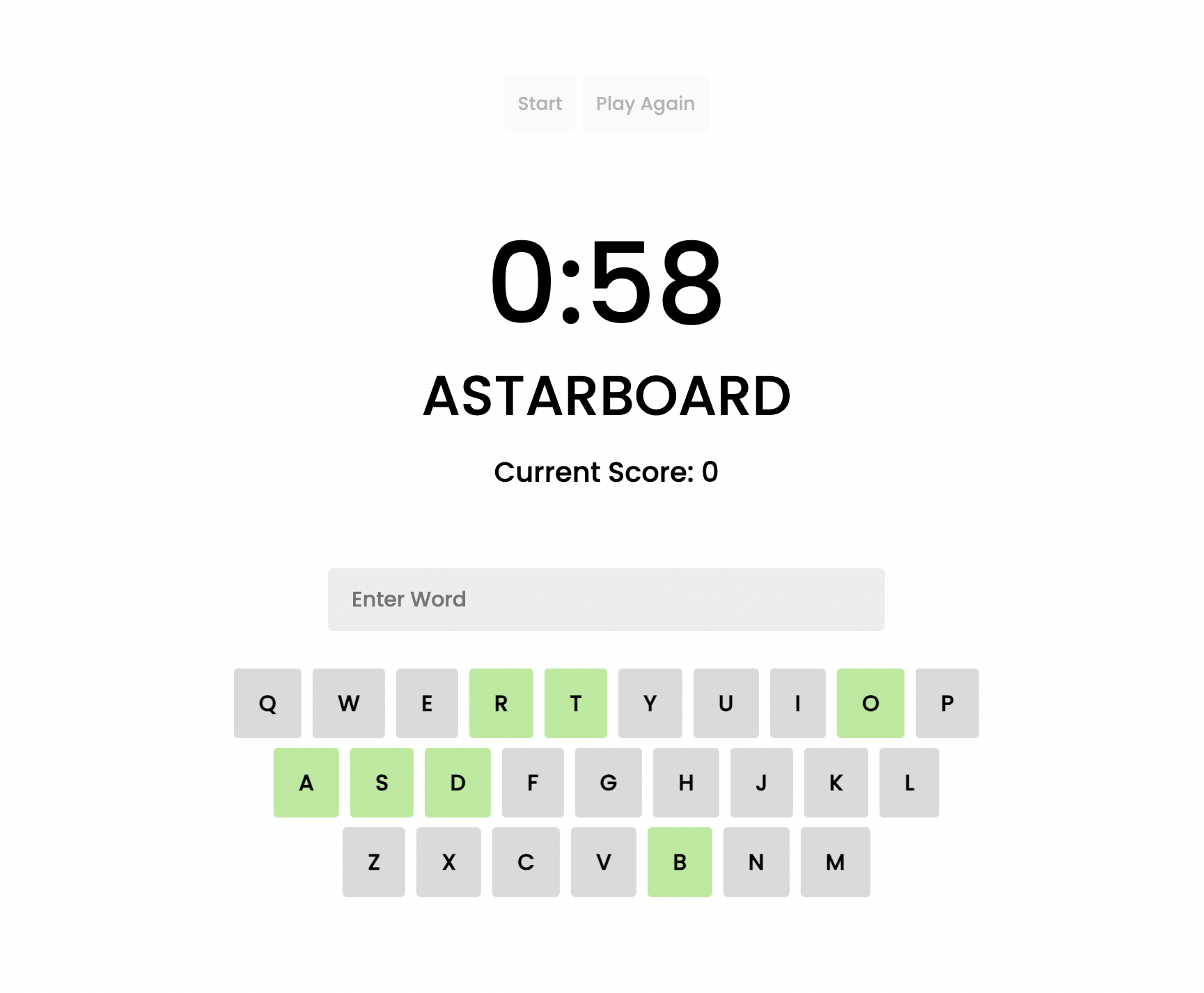 Unscramble